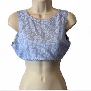 ‎POL Drawstring Lace Crop Top